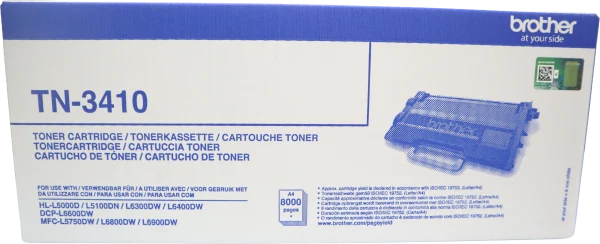 טונר מקורי ברדר 5750 / TN3410 8K